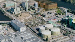 So soll das Gaskraftwerk, das die Kraftwerke Mainz-Wiesbaden bauen wollen, mal aussehen.