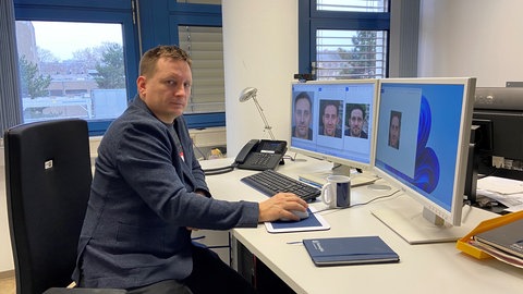 Super-Recognizer Matthias Bregenzer kann sich Gesichter besonders gut merken, auch am Rosenmontag 2026 ist er in Mainz im Einsatz.