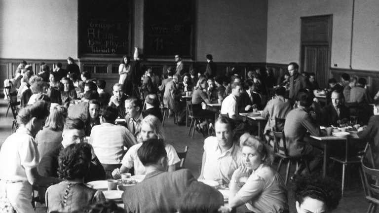 Wenn Studierende im Jahr 1946 Hunger hatten, war das "the place to be"...