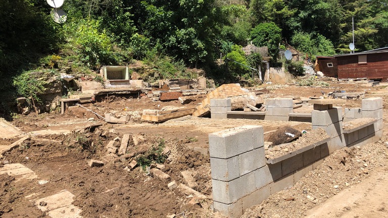 Hochwasserschäden der Flut von 2021.