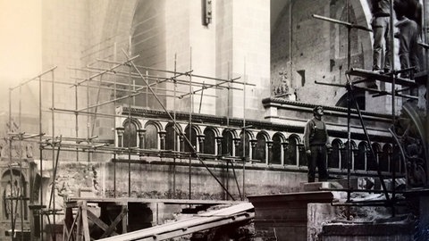 Der Trierer Dom musste in den 1960er Jahren von Grund auf saniert werden.