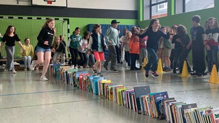 Die Kinder in der Grundschule Nittel sind mit Eifer bei den Lese-Aktionen dabei. 