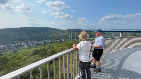 Eröffnung der Plattform an der Hochmoselbrücke