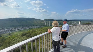 Eröffnung der Plattform an der Hochmoselbrücke