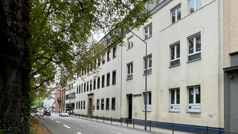 Das Gebäude der ehemaligen Privatschule Eberhard in Trier