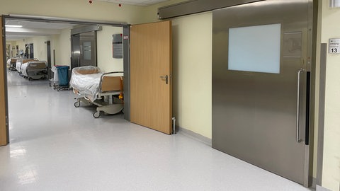 So sieht aktuell die Stroke Unit im Verbundkrankenhaus Wittlich aus. Sobald die Umbauarbeiten in den kommenden Wochen fertig sind, zieht die Station um. Auf der neuen Station gibt es dann drei Betten mehr. 