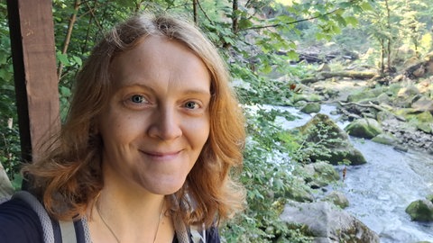 Yvonne Bohrer aus Trier macht anderen Menschen Mut.