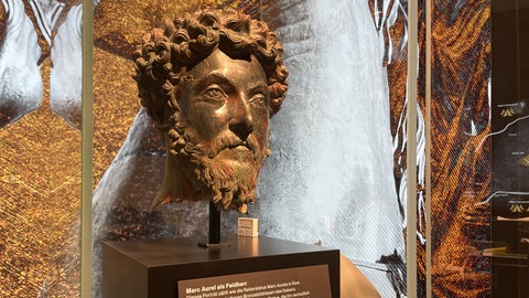 Bronzekopf Marc Aurel