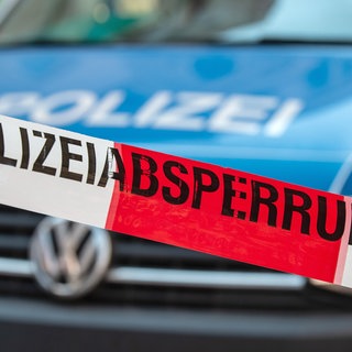 Eine Absperrung der Polizei (Symbolbild)