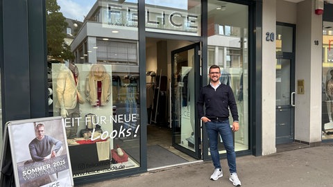 Alex Conrad ist Einzelhändler in Trier