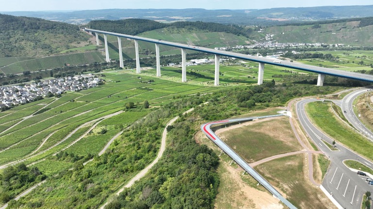 Aussichtsplattform Hochmoselübergang