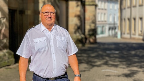 Jürgen Larisch, Brand- und Katastrophenschutzinspekteur des Eifelkreises Bitburg-Prüm, sieht in den neuen Pegeln einen wichtigen Baustein, um zu warnen.