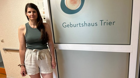 Sarah Wolff ist eine der fünf Hebammen, die das Geburtshaus in Trier betreiben.