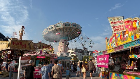 Blick auf den Festplatz der Säubrennerkirmes: Auch heute noch denken einige der Besucher der Säubrennerkirmes in Wittlich daran, was sich hier vor zwei Jahren am Rande des Volksfests abgespielt hat.