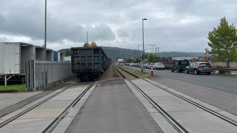 Am Hafen Trier soll ein Rail-Hub, also eine Drehscheibe für den Bahntransport entstehen.