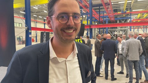 Marco Molitor stammt aus Oberstadtfeld in der Eifel. Jetzt leitet er das Werk in Kirchberg im Hunsrück. 