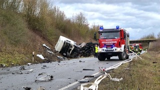 Tödlicher Unfall auf der B257 bei Wolsfeld in der Eifel