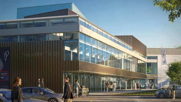 Aktueller Planungsentwurf für den neugebauten Orchesterprobesaal. 