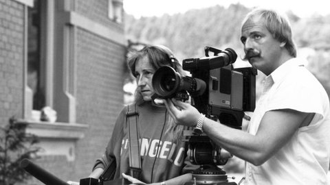 Detlev Hosser im Einsatz mit seiner Schwester Sylvia.