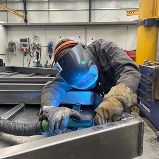 In den Hallen der Firma SD-Blech in Zemmer wird so einiges zusammengeschweißt.