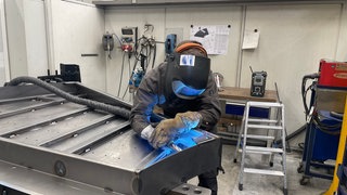 In den Hallen der Firma SD-Blech in Zemmer wird so einiges zusammengeschweißt.