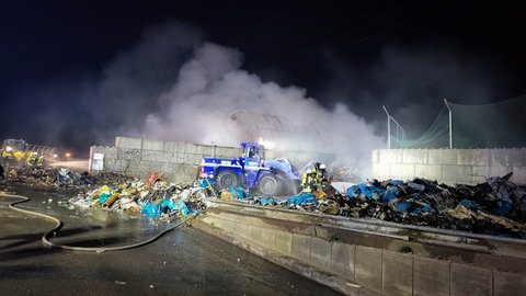 Am Donnerstagabend hat Müll in der Deponie in Sehlem in der Verbandsgemeinde Wittlich-Land gebrannt.