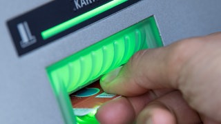 Auch am Geldautomaten gab es teilweise kein Geld
