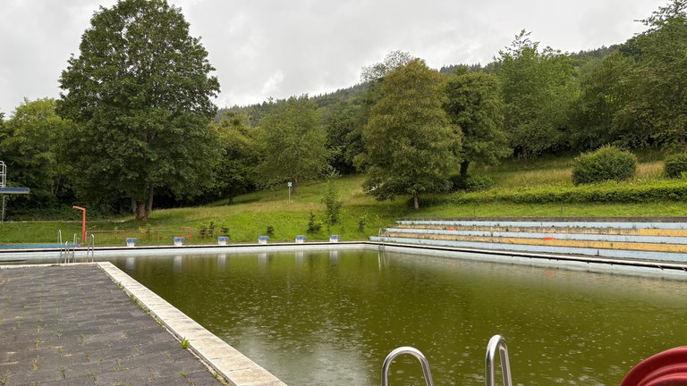 Warum das Freibad in Bollendorf keine Zukunft hat: Große Wiesen und schattige Plätze unter vielen Bäumen: Hier konnten es sich Badegäste stets gemütlich machen.