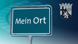 Ortsschild Mein Ort - Bundestagswahl 2021