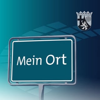 Ortsschild Mein Ort - Bundestagswahl 2021