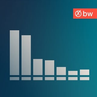 Balkendiagramm als Symbolbild für das Landesergebnis im SWR Wahlergebnisportal zur Bundestagswahl 2025