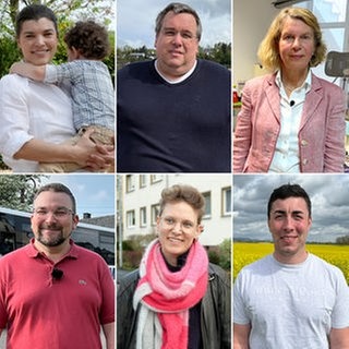 Diese Menschen haben uns für die Serie "Zugehört" zur Kommunalwahl Rheinland-Pfalz  erzählt,