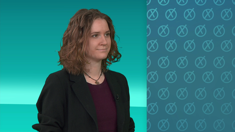 Amelie Vollmer, Linke-Spitzendkandidatin für die Landtagswahl 2026 in Baden-Württemberg.