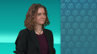 Amelie Vollmer, Linke-Spitzendkandidatin für die Landtagswahl 2026 in Baden-Württemberg.