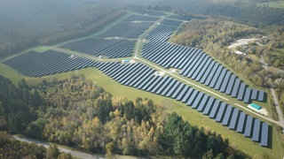 Große Freiflächen-Photovoltaik-Anlage in Rheinland-Pfalz