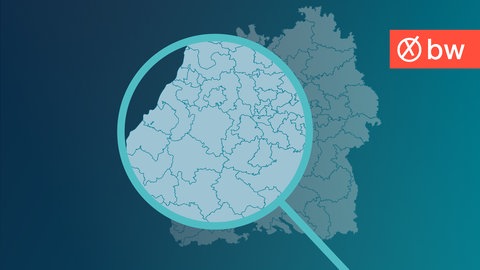 Symbolbild Wahlkreis im SWR Wahlergebnisportal Landtagswahl 2026 in Baden-Württemberg