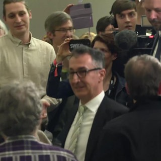 Cem Özdemir nach der Prognose