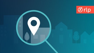 Symbolbild für die Postleitzahl-Suche im SWR-Wahlergebnisportal Landtagswahl 2026 RLP