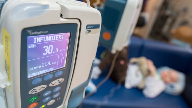 Chemotherapie bei einem Kind