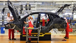 Arbeit in der Automobilindustrie