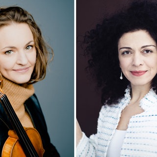 Collage Franziska Hölscher (Violine), Marianna Shirinyan (Klavier)
