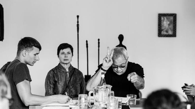 Isabella Rossellini und Robert Wilson