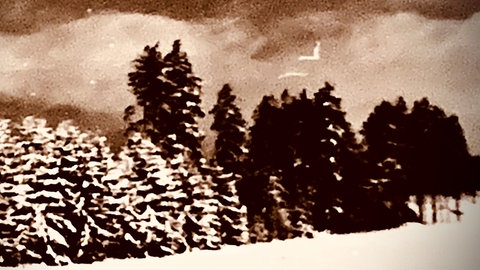 Oberpfalz früher mit Bäumen und mit Schnee