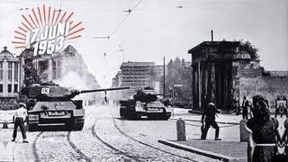 Am 17. Juni 1953 erhoben sich Menschen in der DDR und forderten den Rücktritt der kommunistischen Regierung und freie Wahlen.