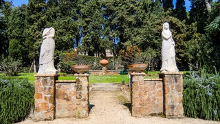 Garten der Villa Massimo in Rom