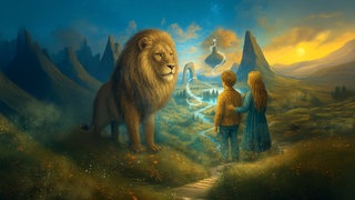 Podcast-Cover Narnia - Ein Löwe spricht mit zwei Kindern