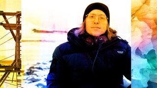 James Welburn in der Arktis