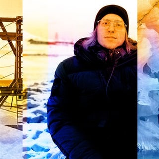 James Welburn in der Arktis
