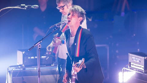 Die Band Tocotronic live bei den ARD Hörspieltagen in der HfG Karlsruhe