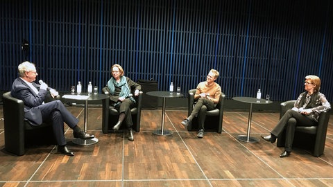 Podiumsgespräch bei der Verleihung des Karl-Sczuka-Preises 2018